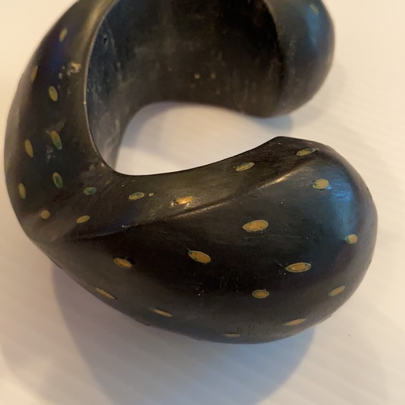 Patricia Von Musulin Modernist Wood Cuff Bracelet - Picture 5 of 5